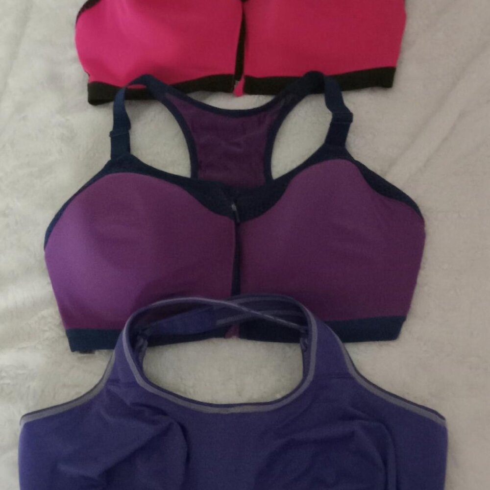 Sports Bras Underwire Quantity 3 Bras